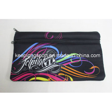 Sublimation Pritning Neopren Material Neopren Bleistift Tasche für Studenten